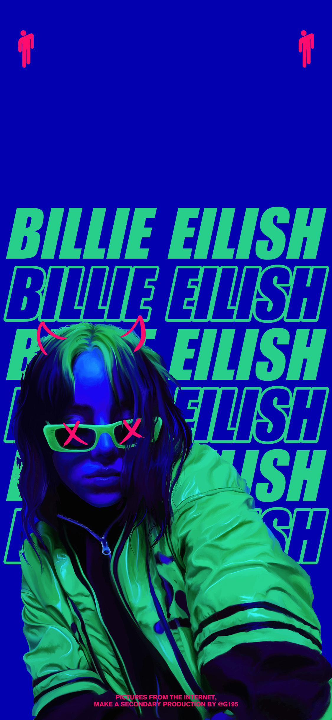 BillieEilish明星主题手机壁纸