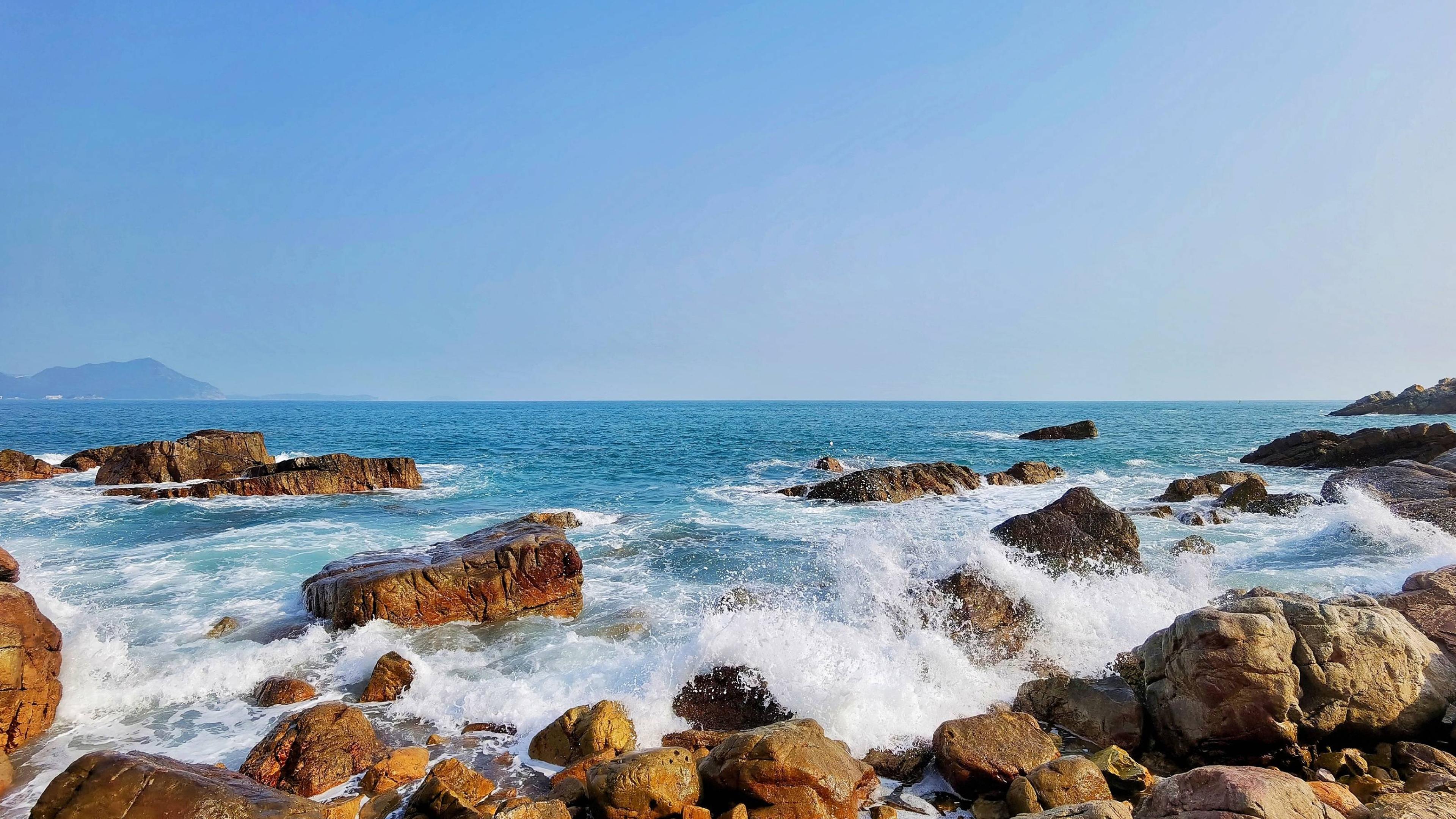 最美海滩东西涌风景图片桌面壁纸