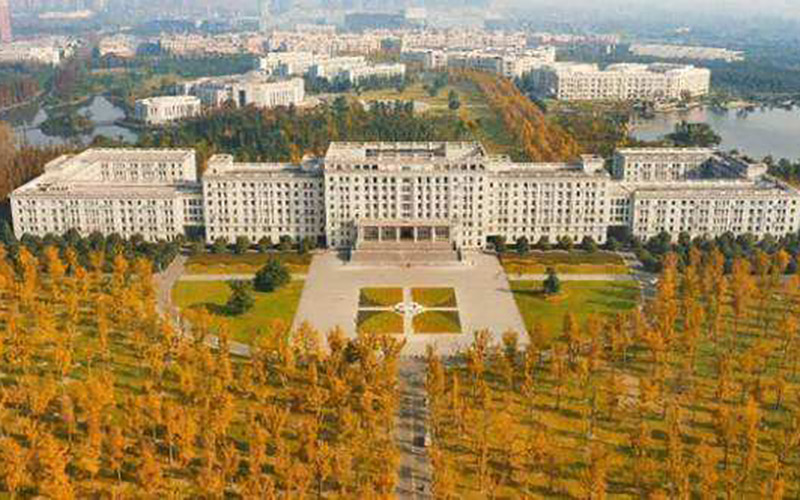 电子科技大学校园风景图片