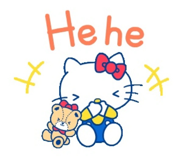 HelloKitty贴纸卡通表情包