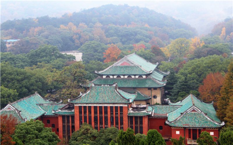 湖南大学校园风景图片