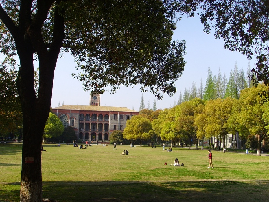 苏州大学校园风景图片