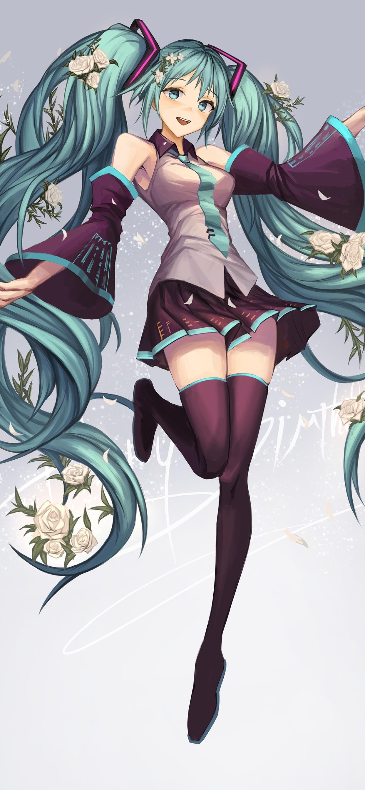 初音未来歌姬卡通手机壁纸