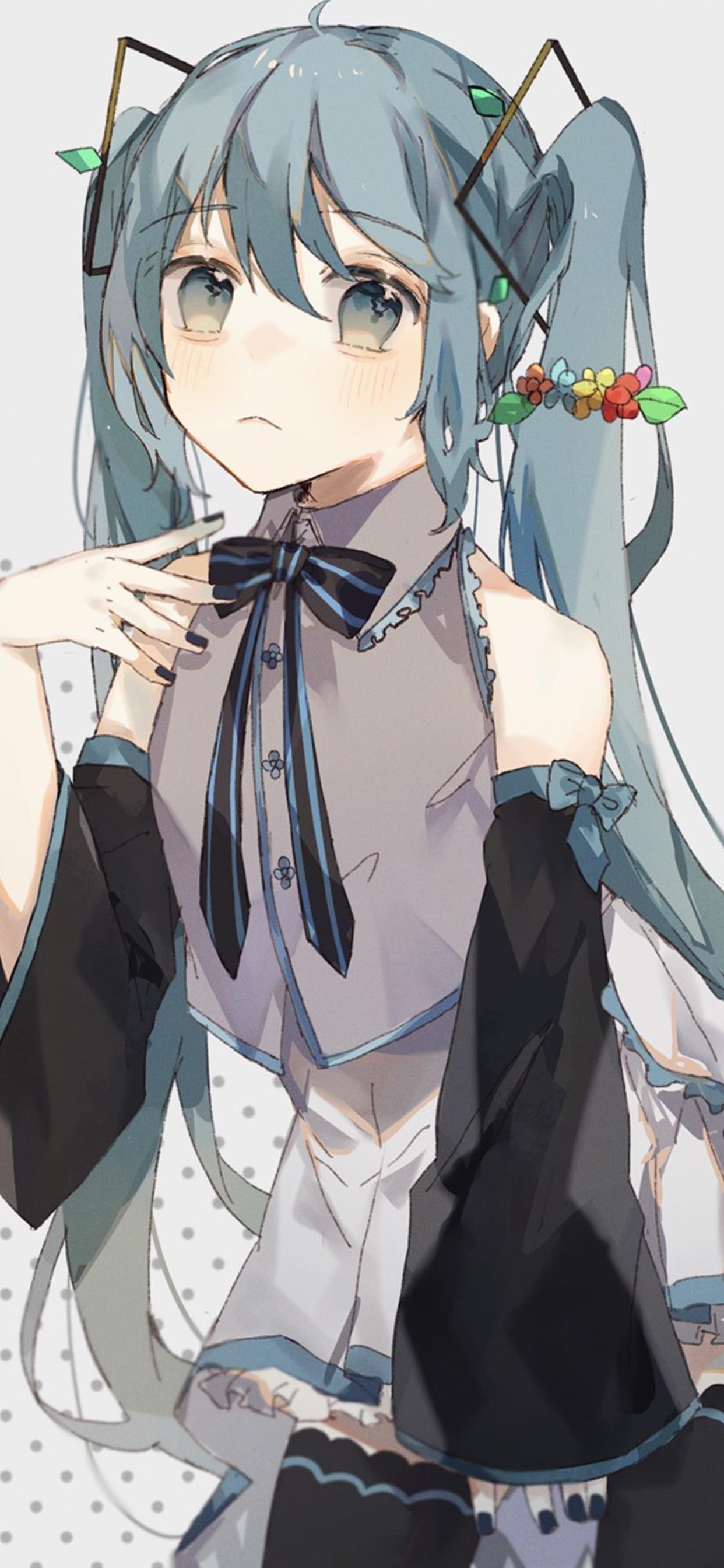 初音未来歌姬卡通手机壁纸