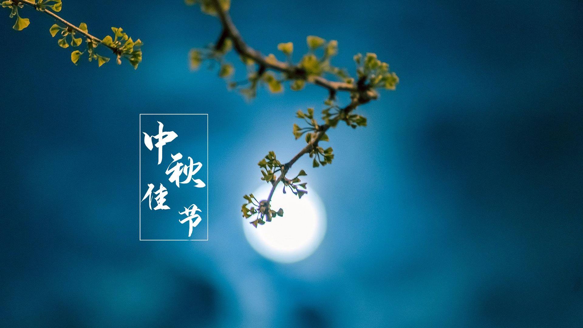 中秋佳节唯美月光图片桌面壁纸