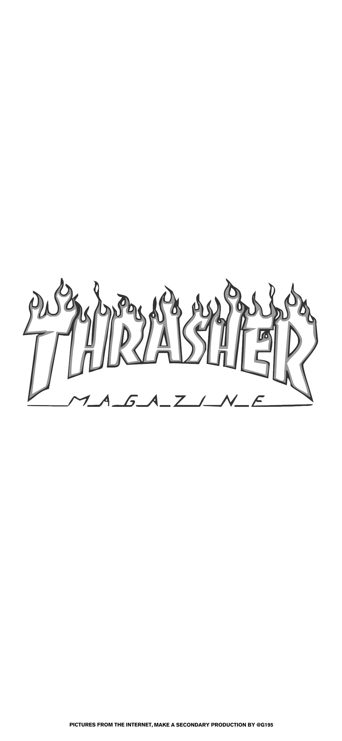 Thrasher潮牌创意手机壁纸