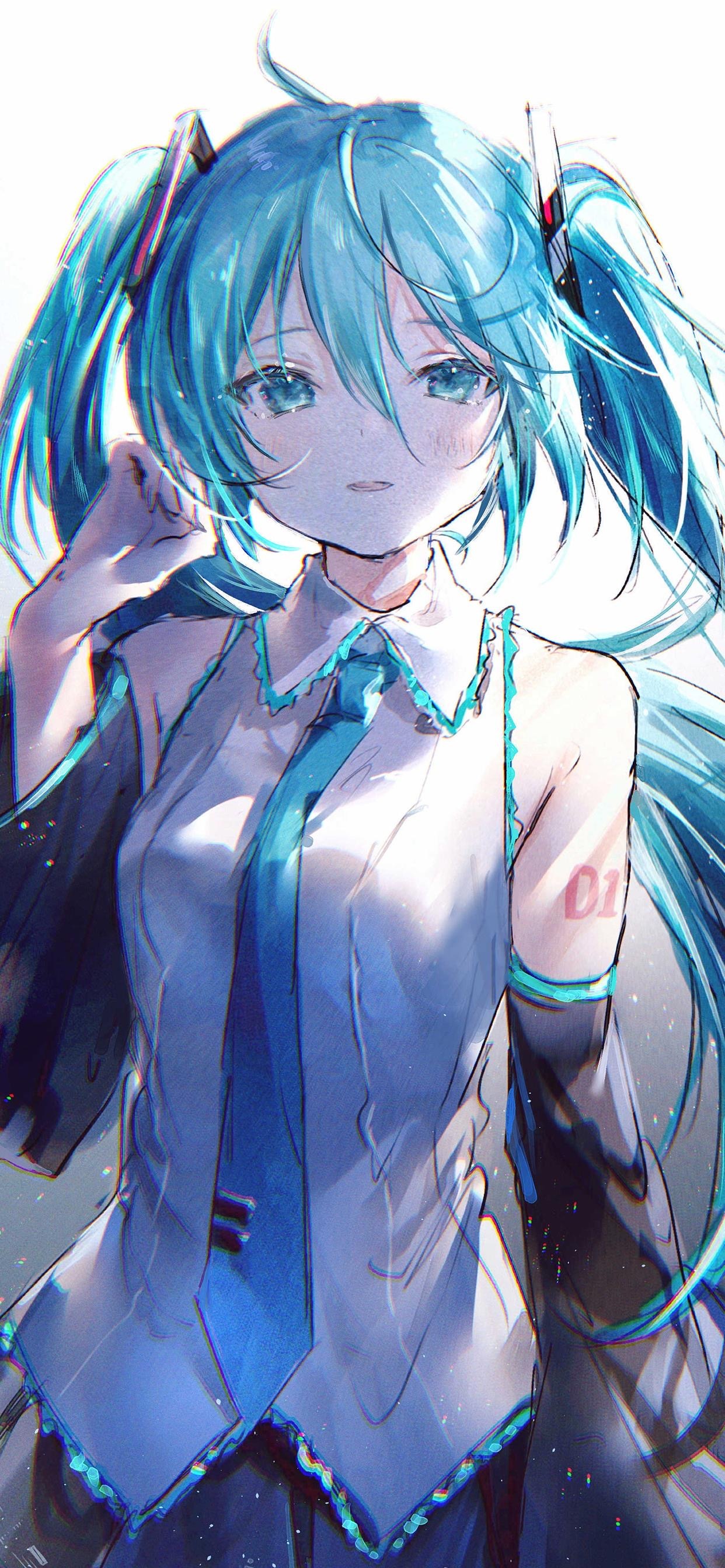 初音未来歌姬卡通手机壁纸