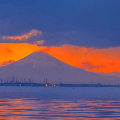 夕阳日落唯美风景头像图片