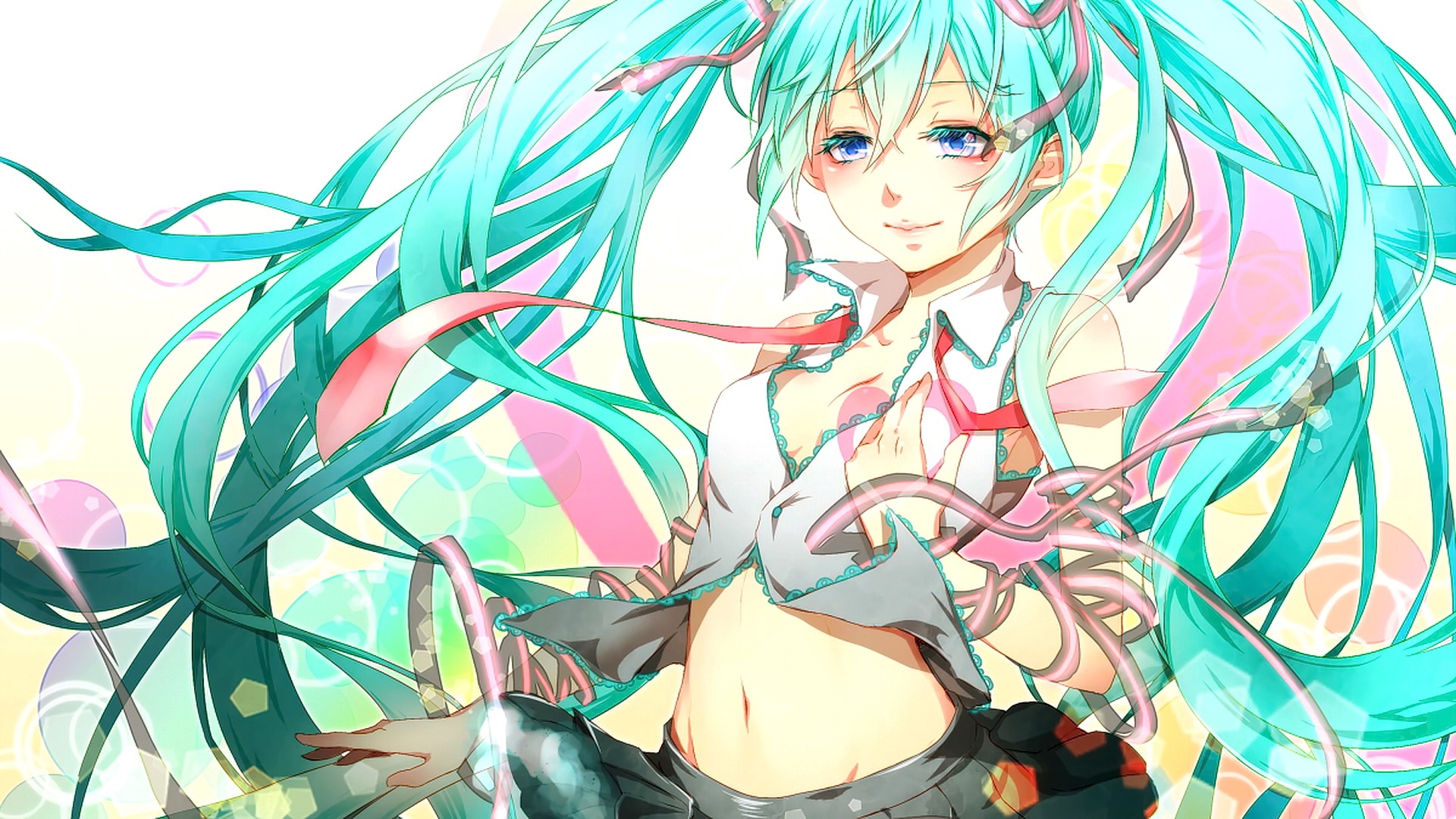 初音未来人物桌面高清壁纸