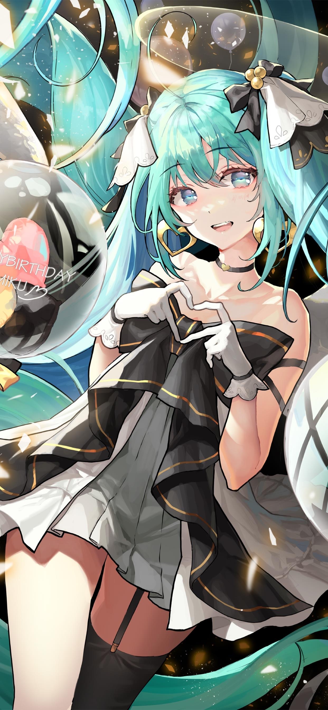 初音未来歌姬卡通手机壁纸