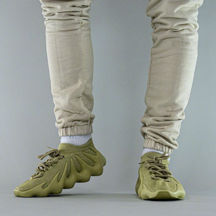 Yeezy450抹茶色多角度组图