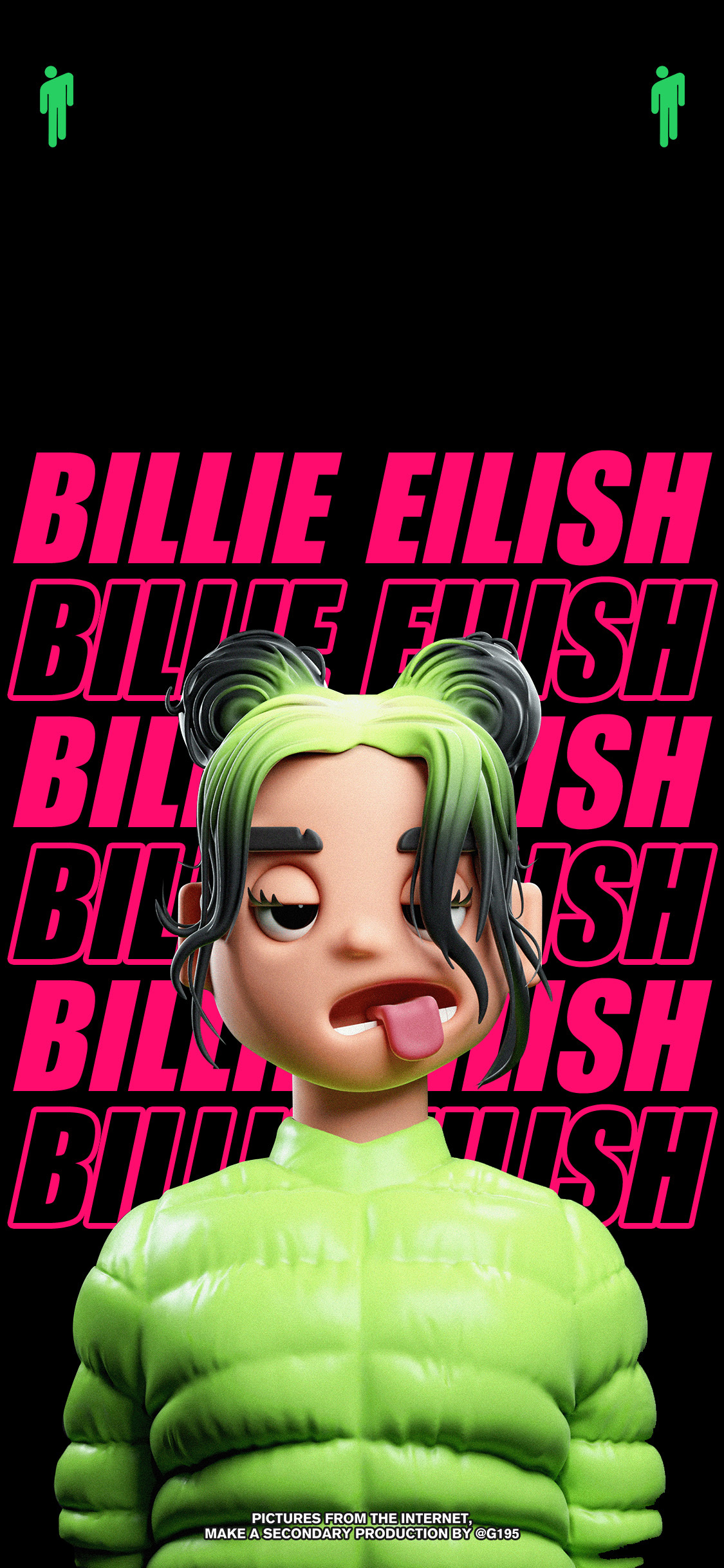 BillieEilish明星主题手机壁纸