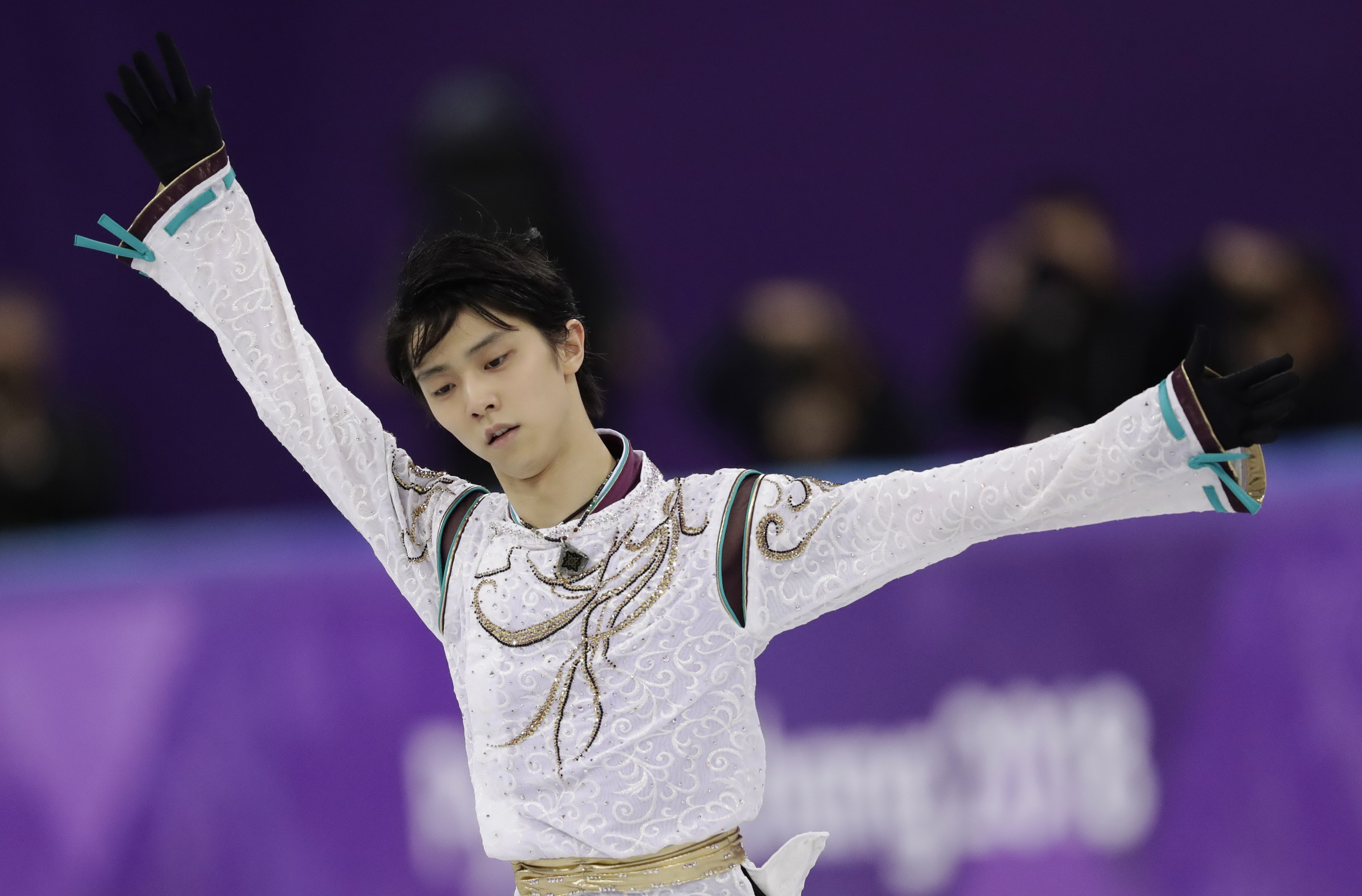 羽生结弦平昌阴阳师造型电脑壁纸