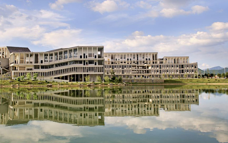 电子科技大学校园风景图片