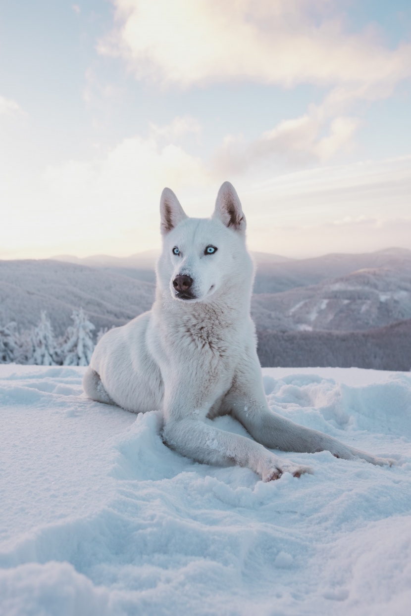 西伯利亚雪橇犬（哈士奇）图片