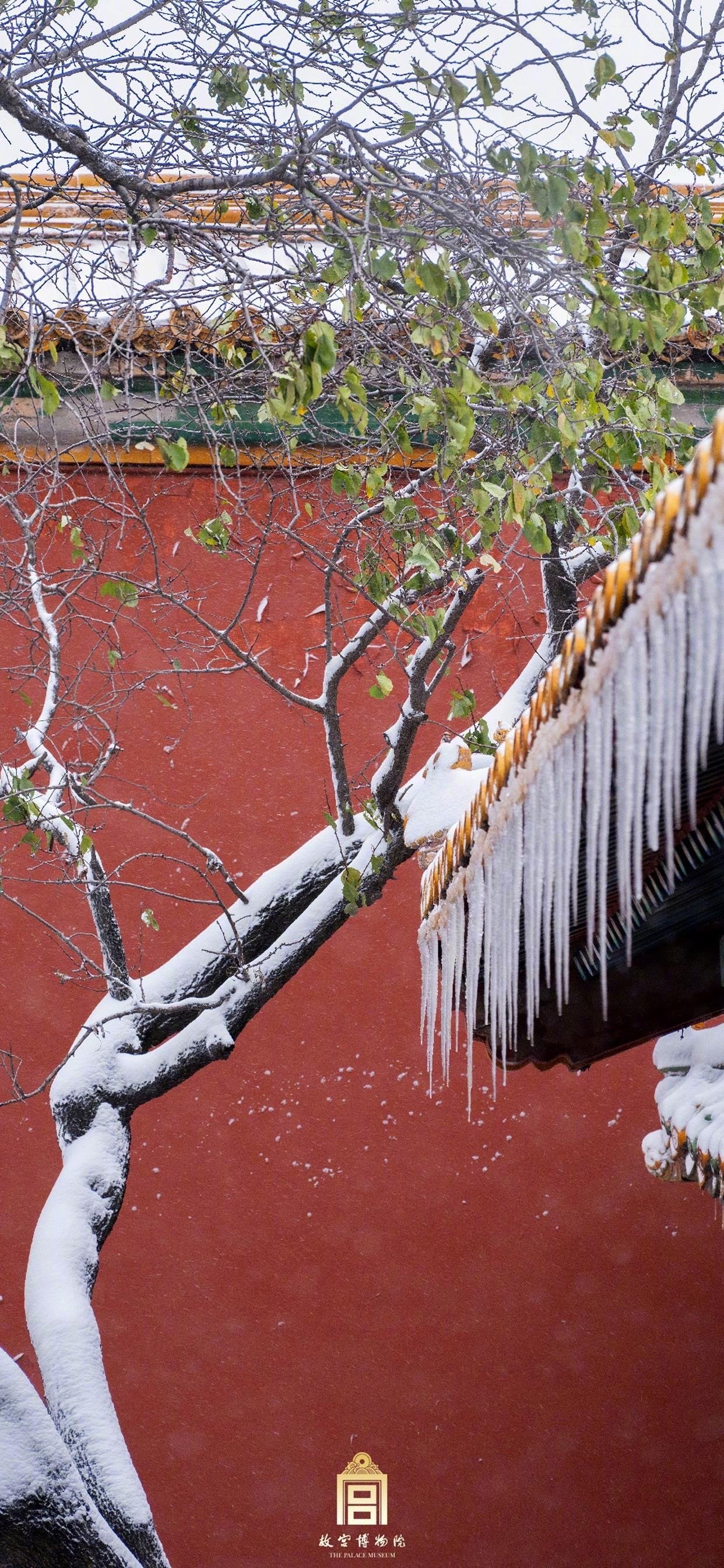 故宫雪景风景手机壁纸