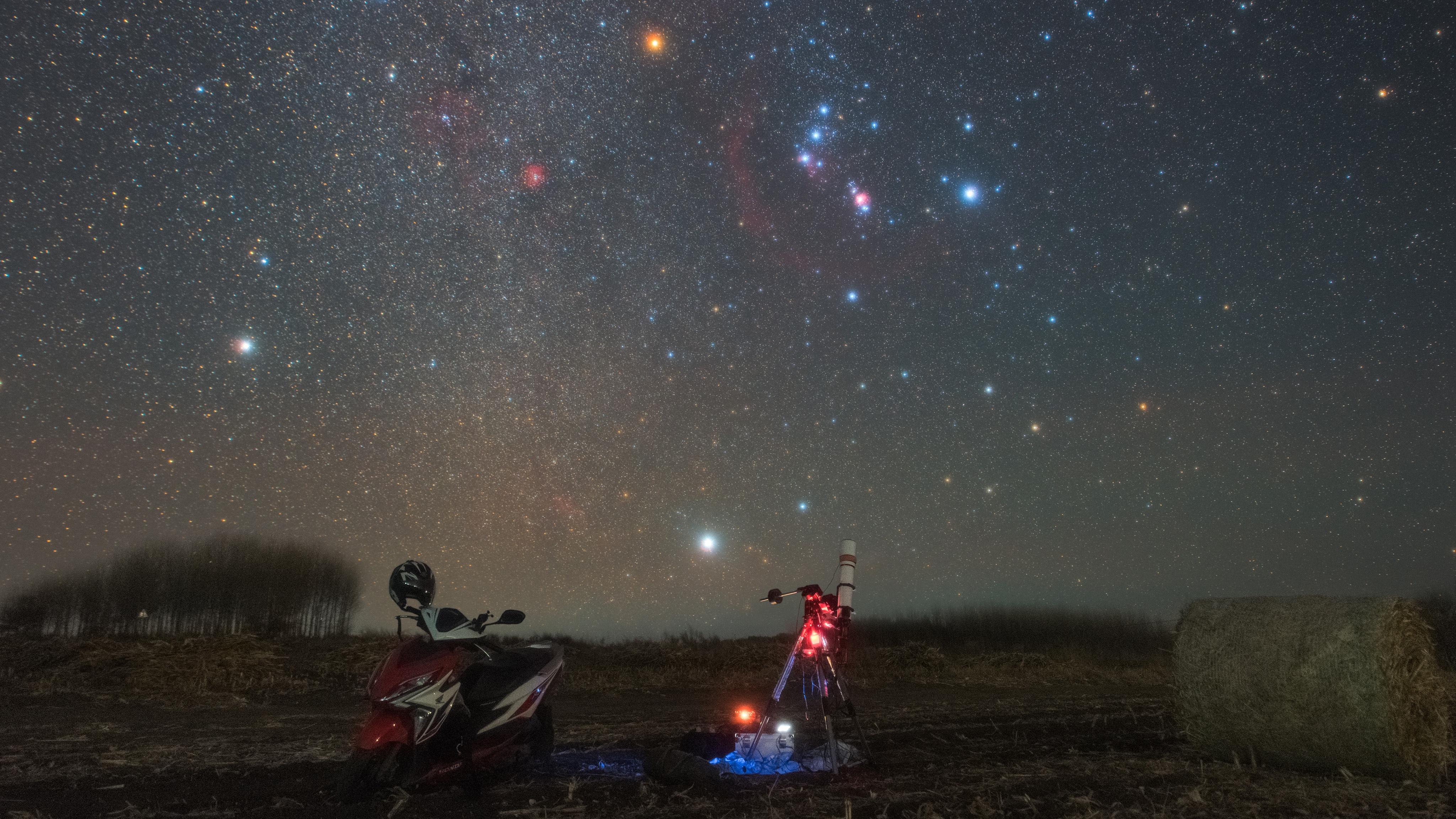 璀璨美丽的星空图片桌面壁纸