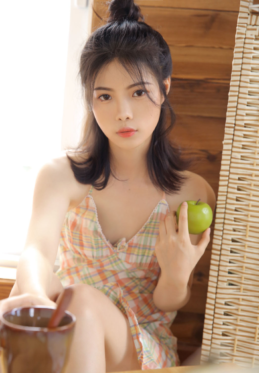 妩媚大胆美女风情性感写真