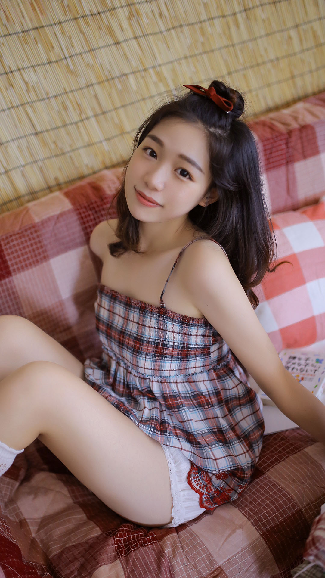 热裤美女性感私房写真手机壁纸