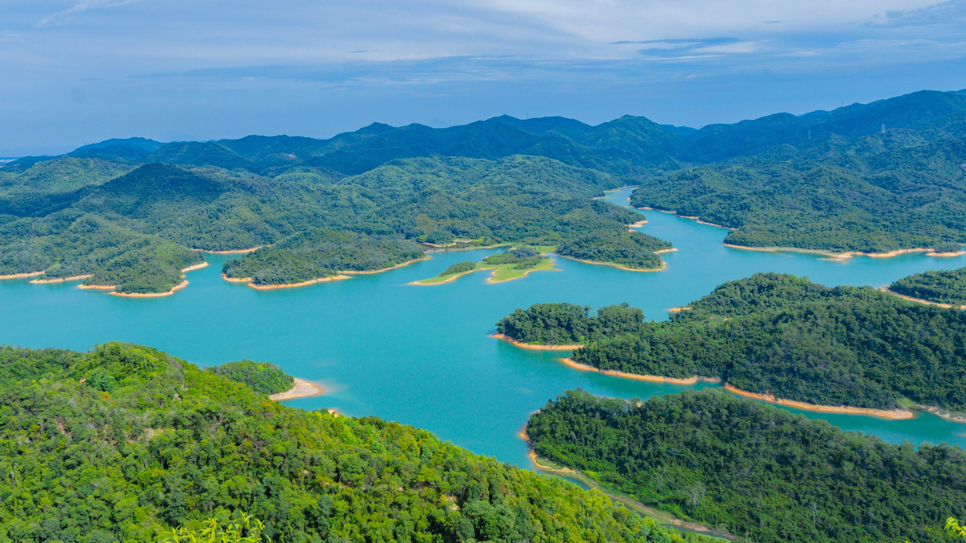 美丽的千岛湖风景图片桌面壁纸