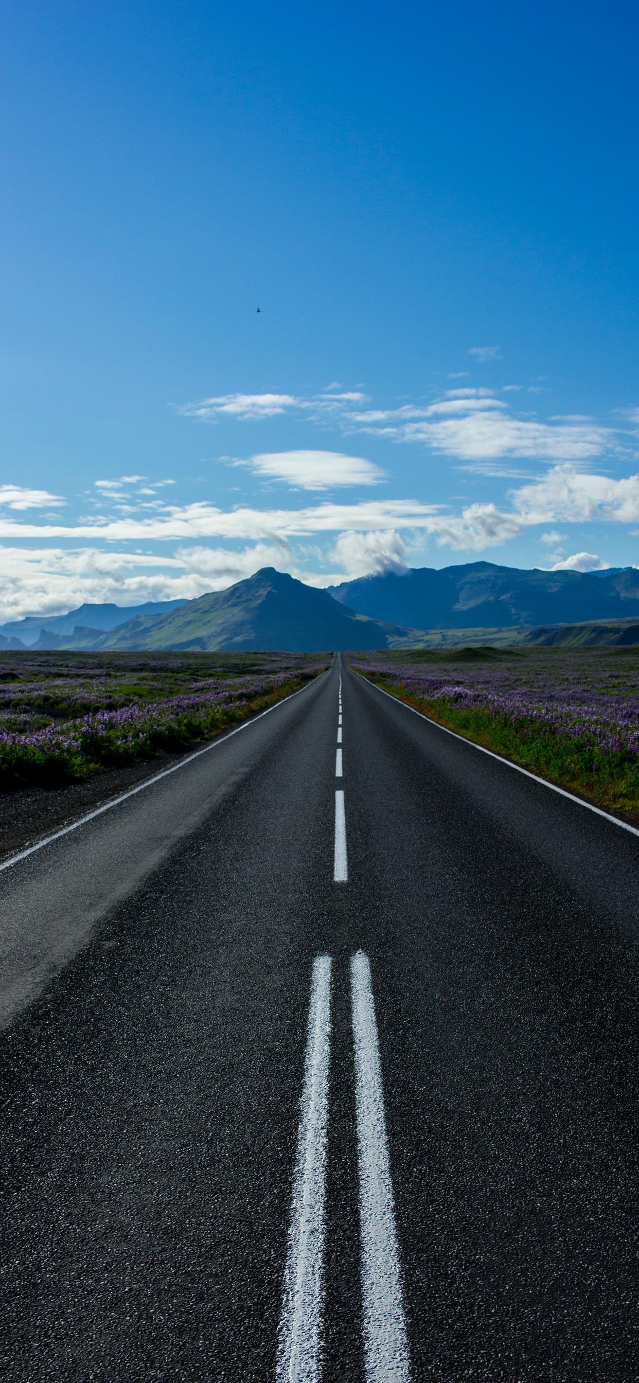 道路风景图片手机壁纸