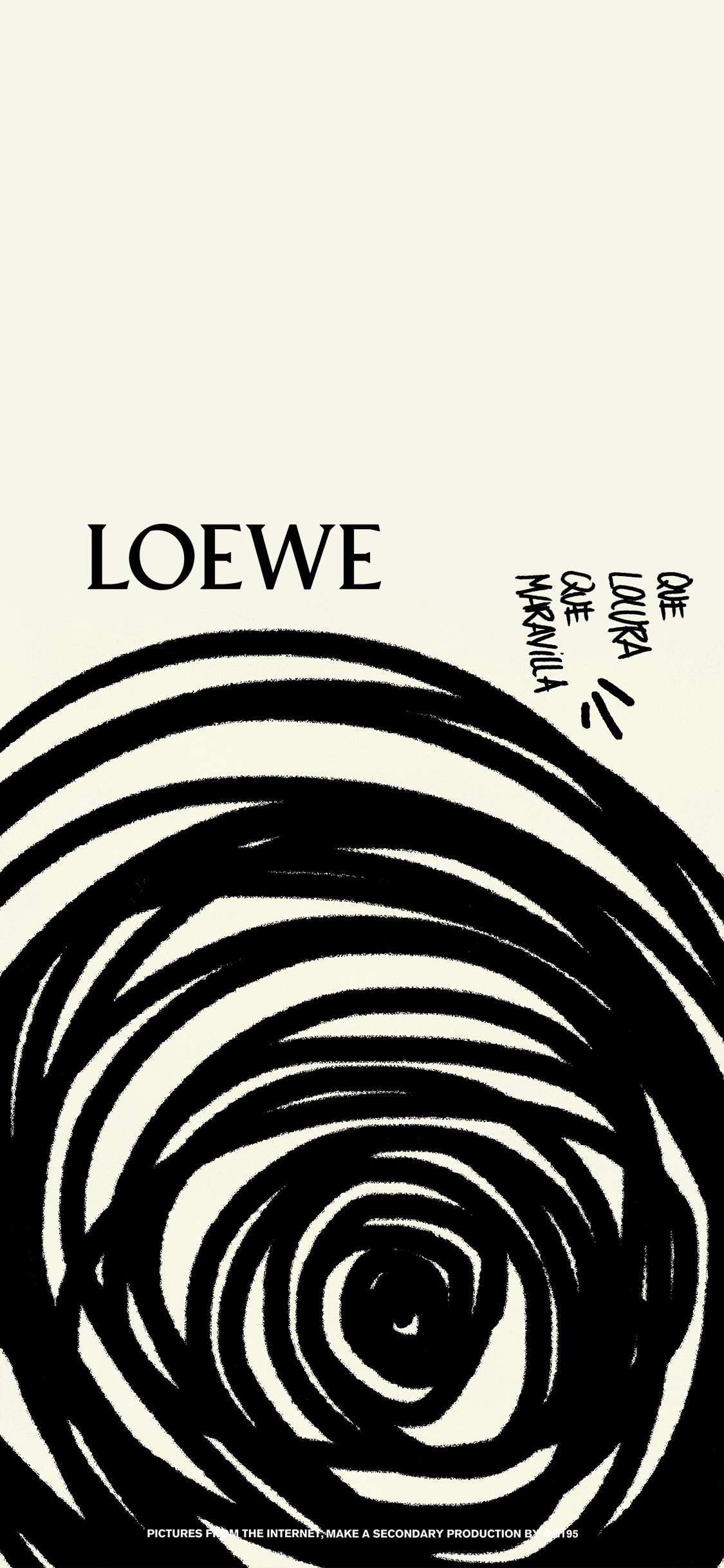 LOEWE复古潮流手机壁纸