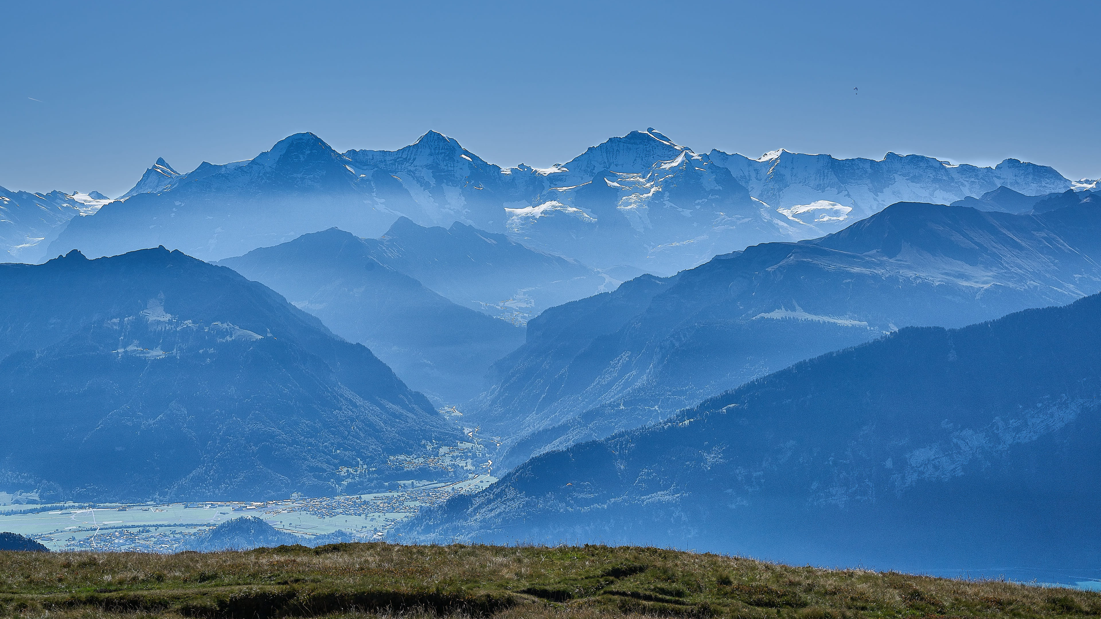 瑞士少女峰风景图片桌面壁纸