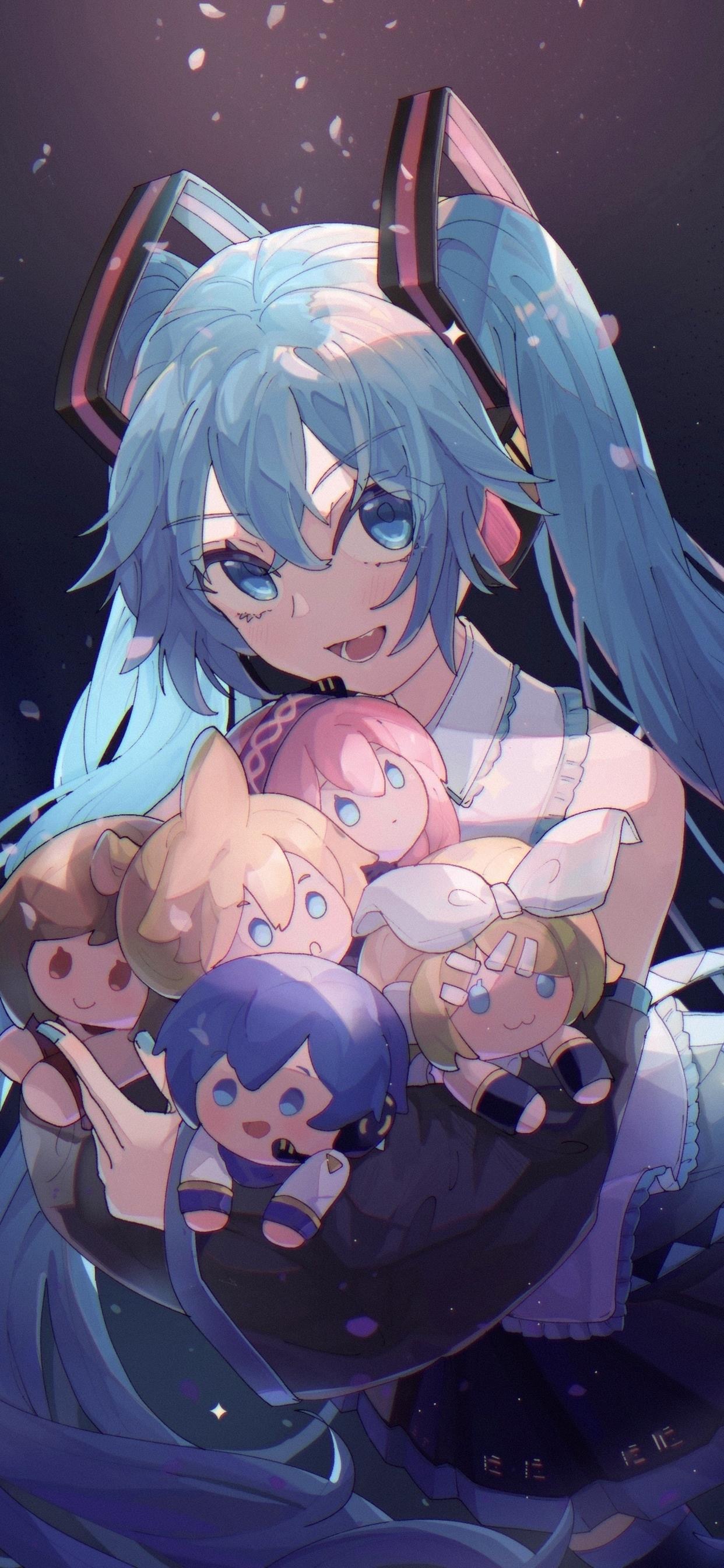 初音未来歌姬卡通手机壁纸