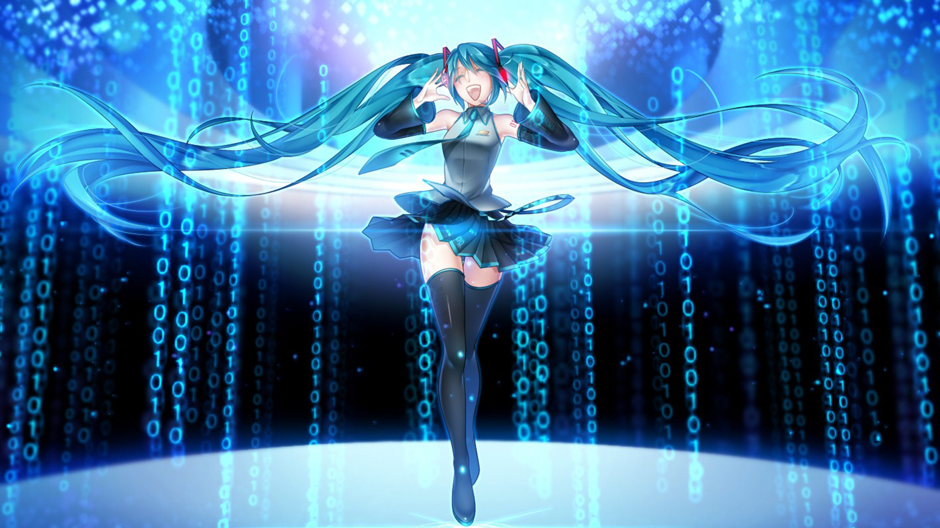 初音未来人物桌面高清壁纸