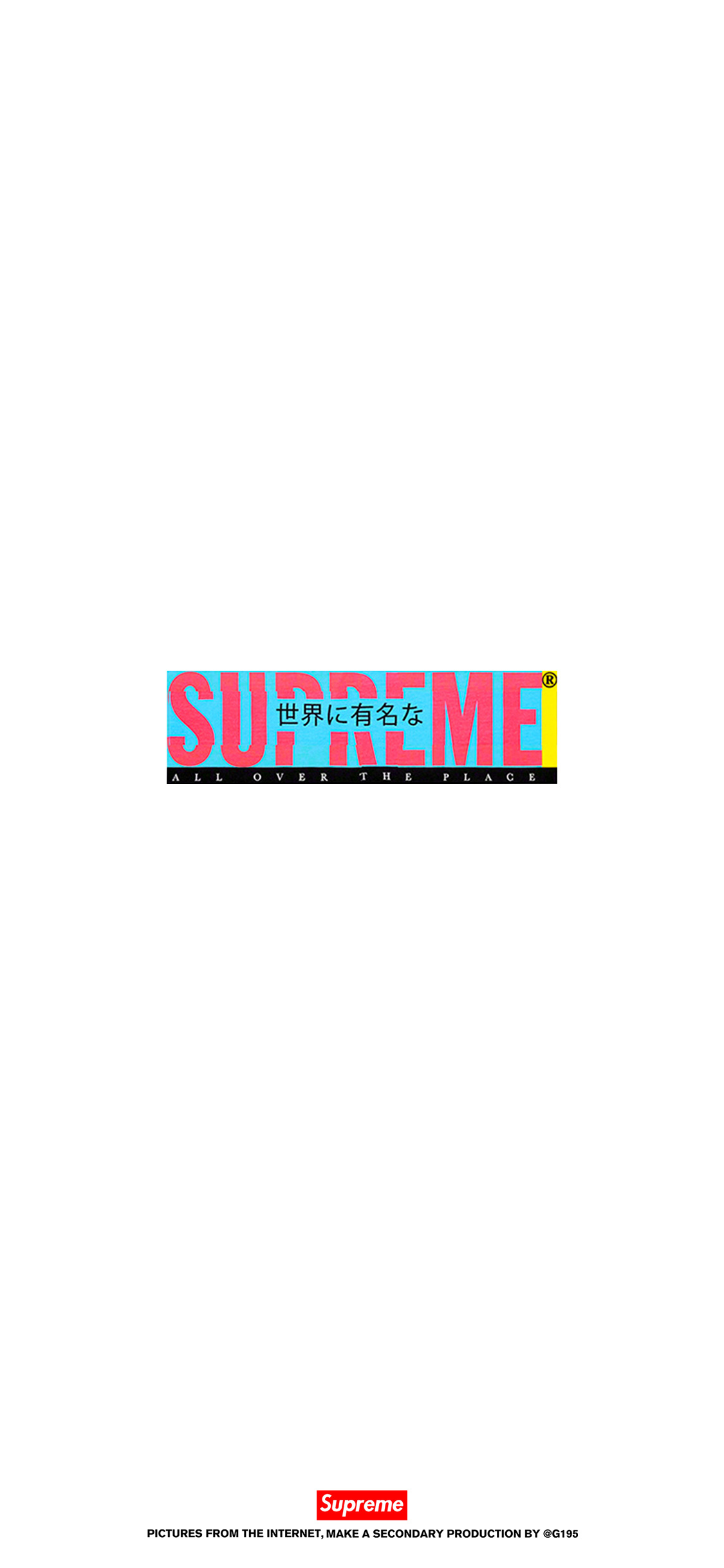 supreme2022潮流手机壁纸