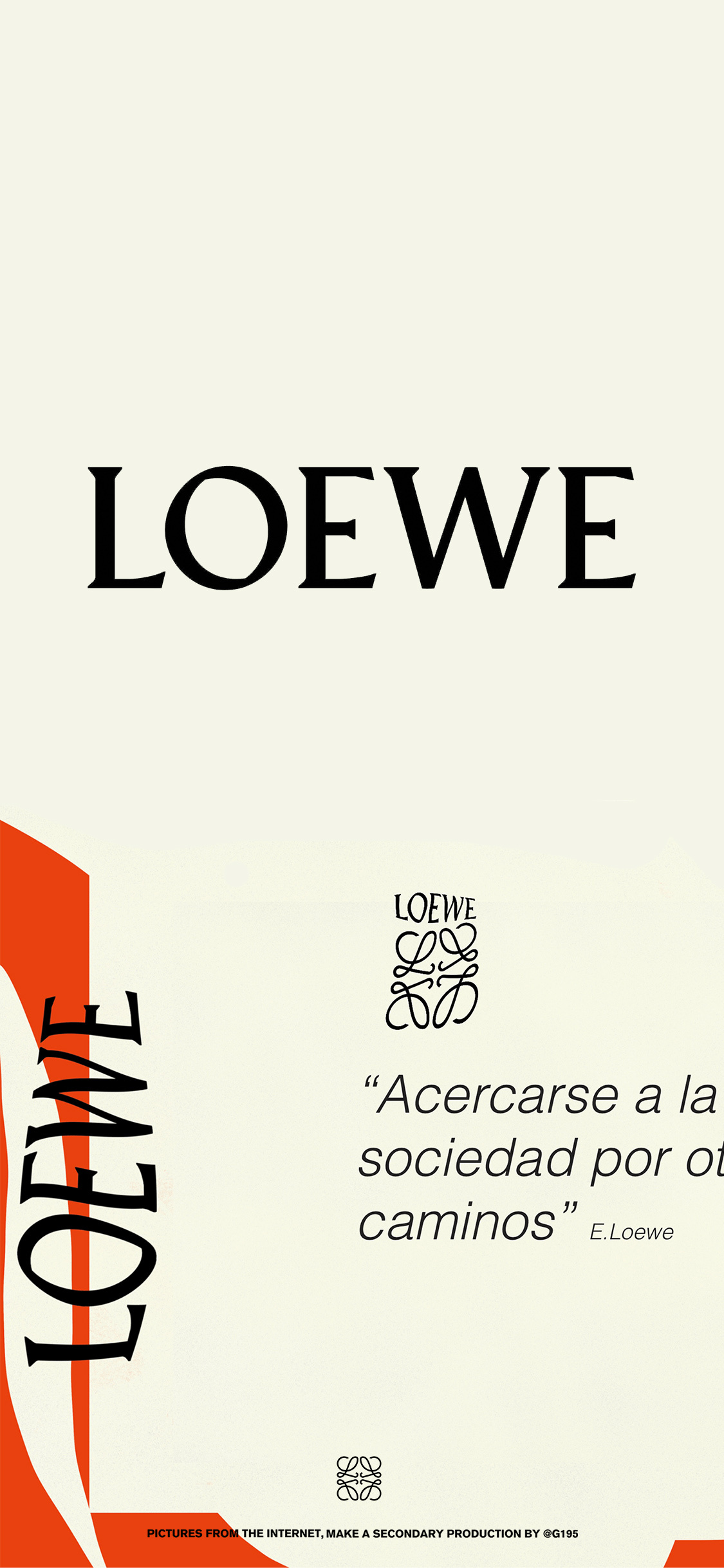 LOEWE复古潮流手机壁纸