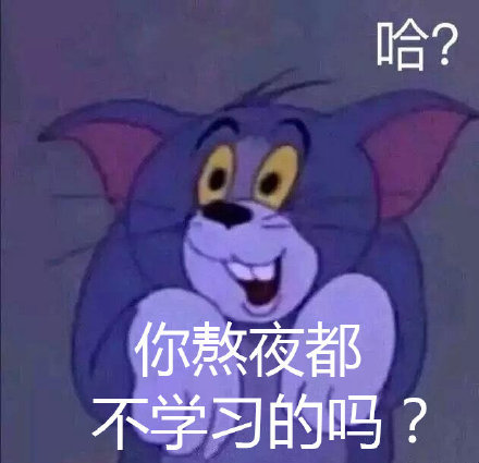 猫和老鼠系列学习表情包