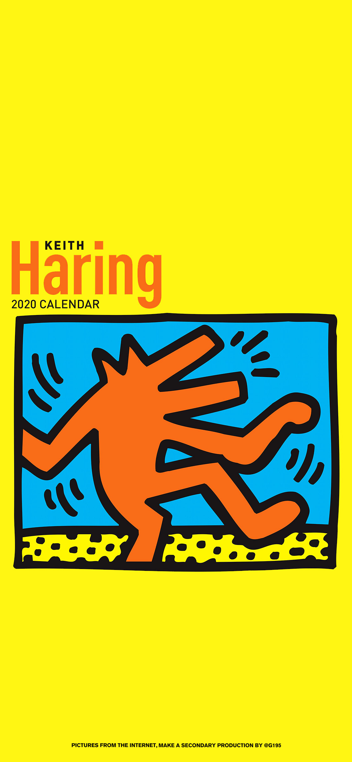 KeithHaring潮流创意手机壁纸