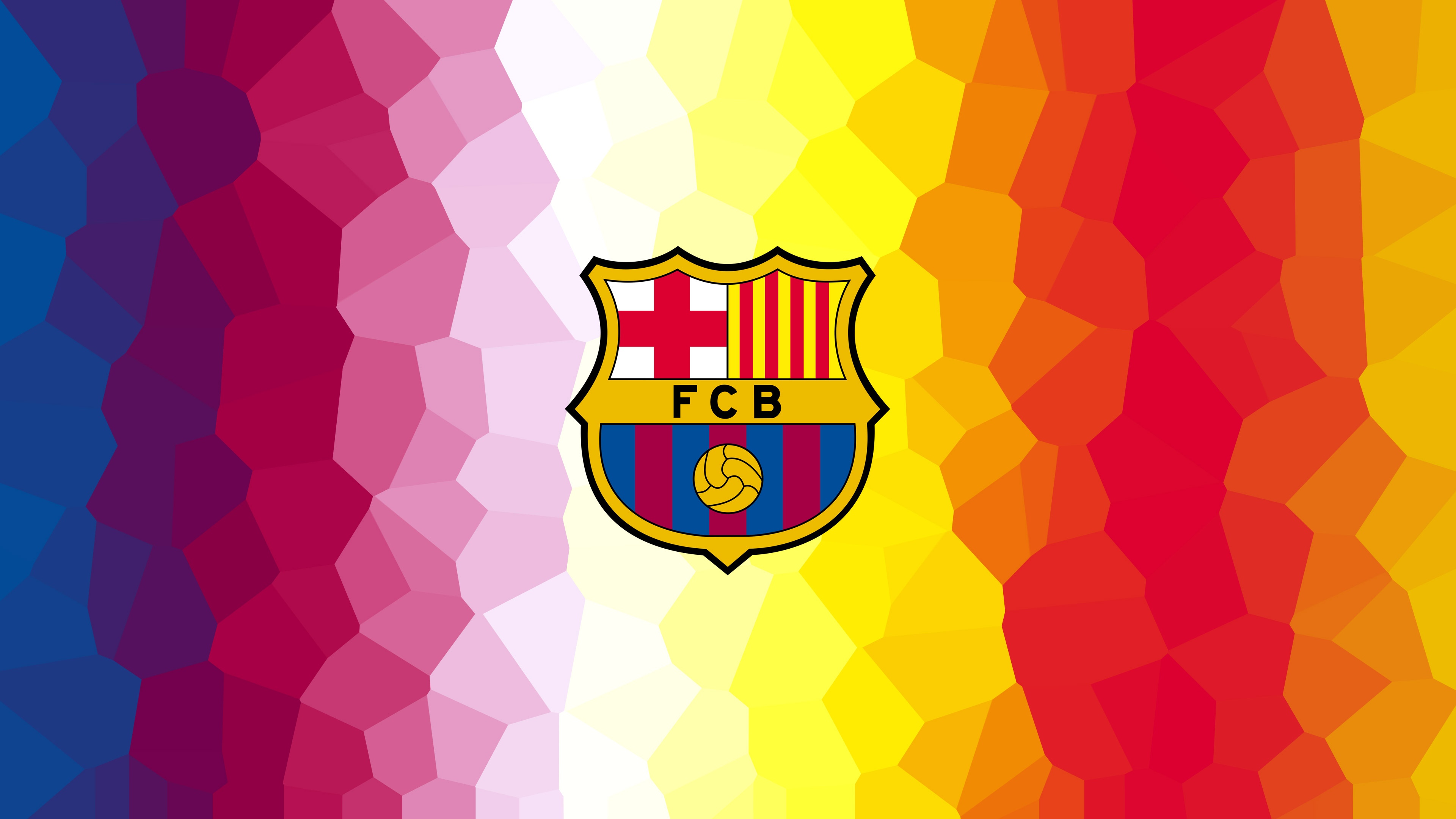 巴塞罗那足球俱乐部队徽图片壁纸