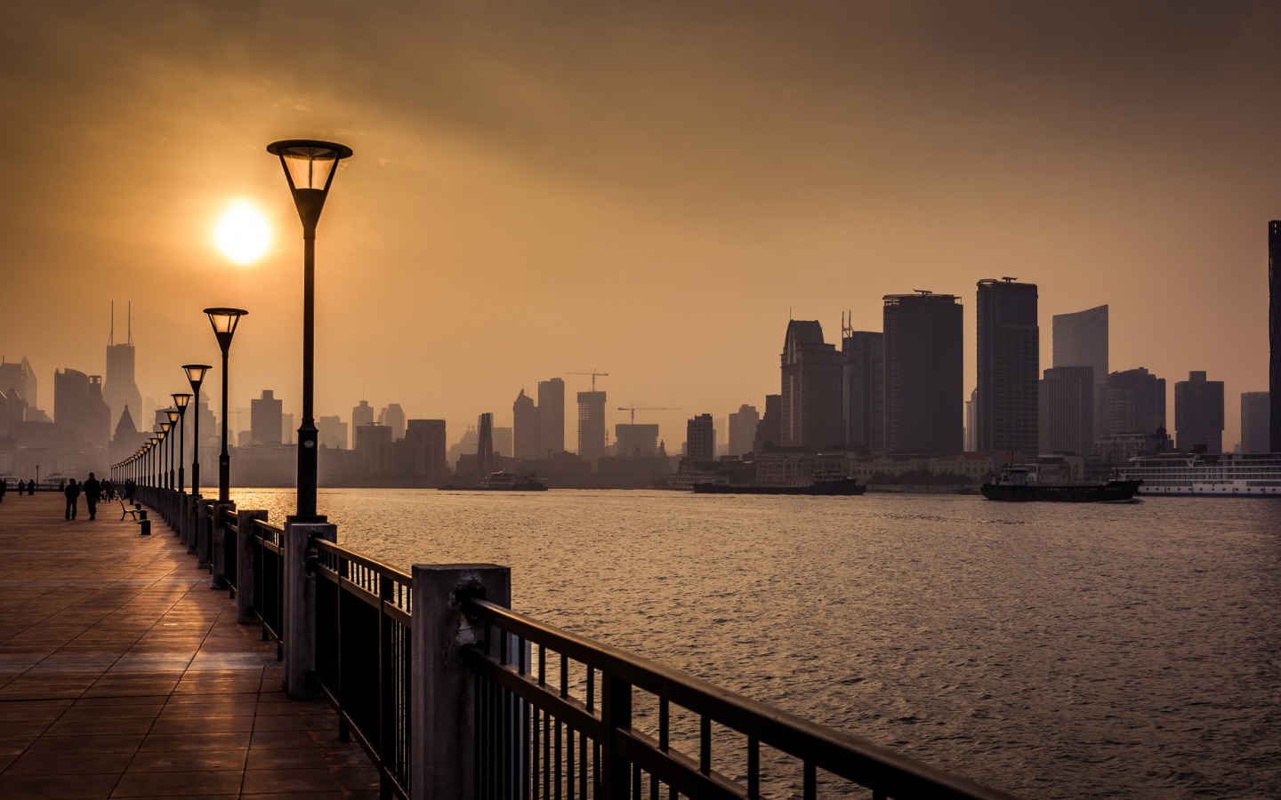 上海美丽夜景图片桌面壁纸