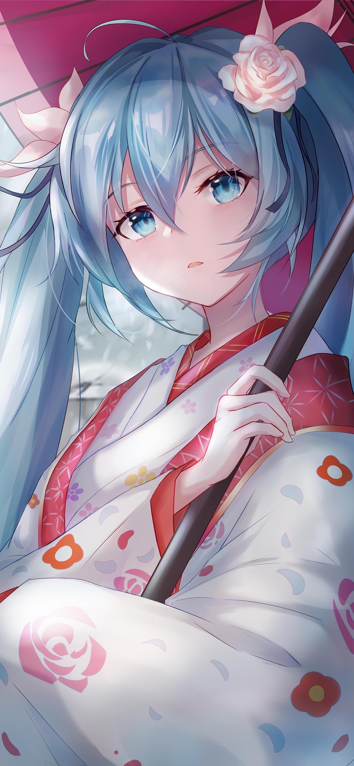 初音未来歌姬卡通手机壁纸