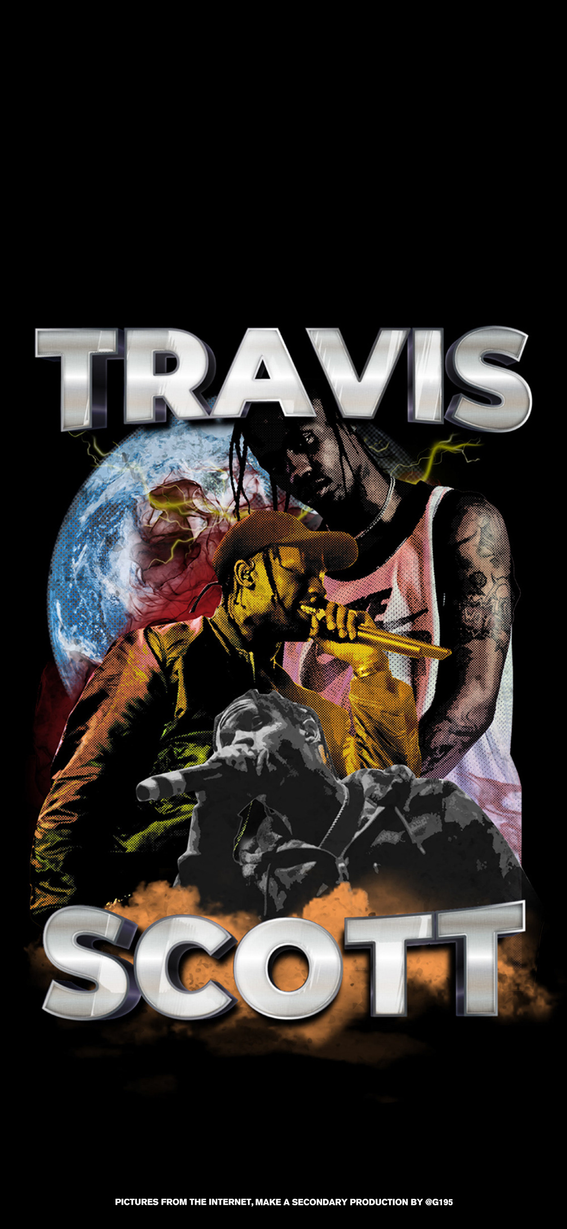 TravisScott潮流创意手机壁纸