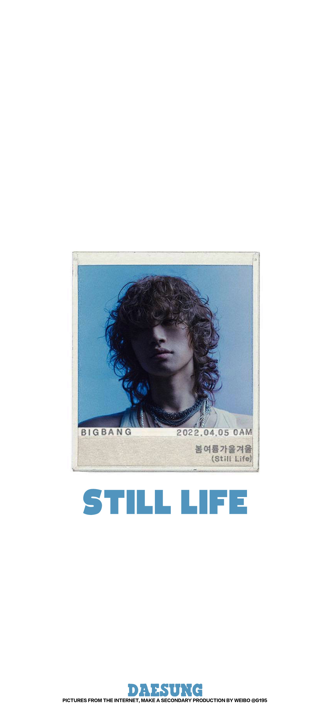 Bigbang新歌StillLife创意手机壁纸