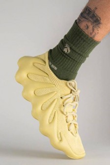 Yeezy450姜黄色多角度图片