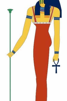 古埃及麦里特塞盖尔神组图