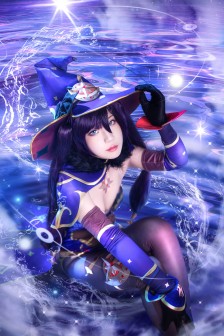 原神莫娜cos写真图片