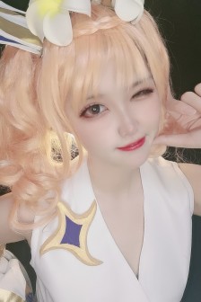 王者荣耀蔡文姬繁星吟游真人cos