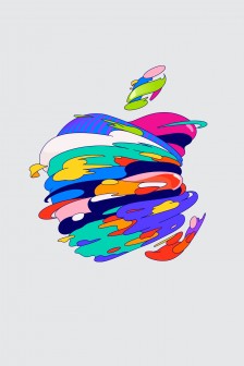 苹果武汉店开业高清手机壁纸