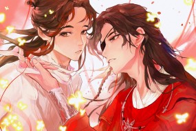 《天官赐福》花城谢怜电脑桌面壁纸