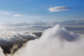 高空云海摄影图片桌面壁纸