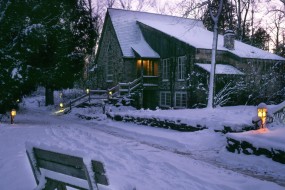 冬季唯美雪景图片电脑壁纸 第一辑